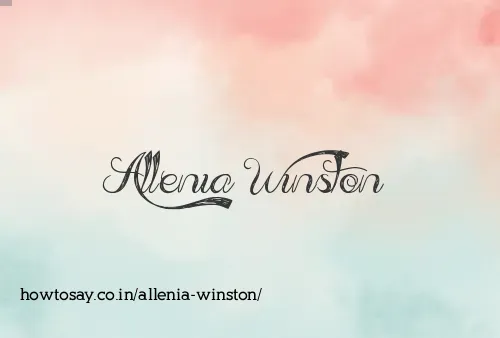 Allenia Winston