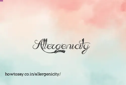 Allergenicity