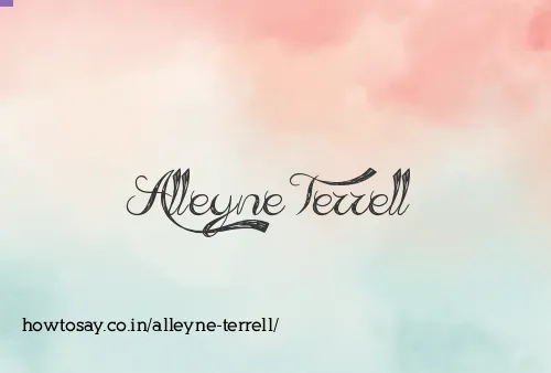 Alleyne Terrell