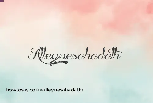 Alleynesahadath