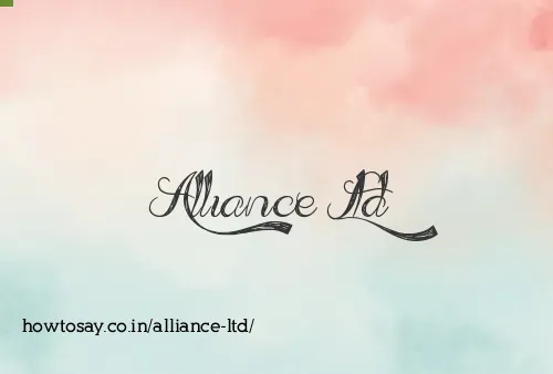 Alliance Ltd
