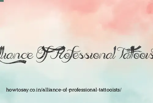Alliance Of Professional Tattooists