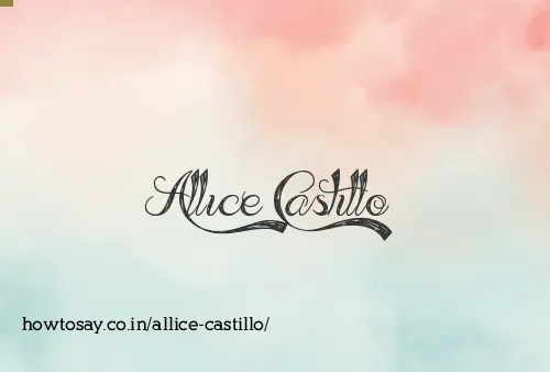 Allice Castillo