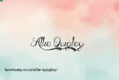Allie Quigley