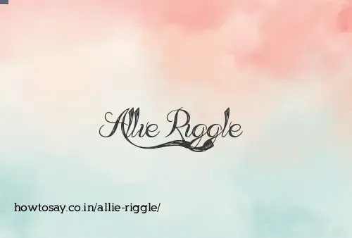 Allie Riggle