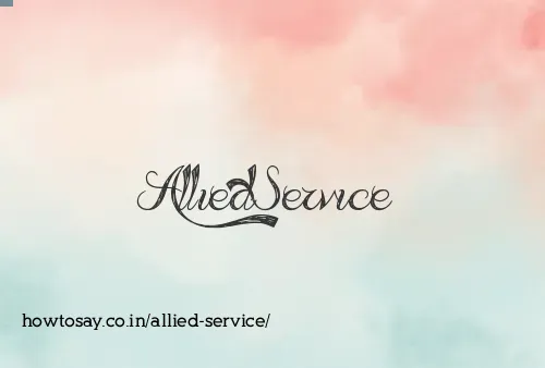 Allied Service
