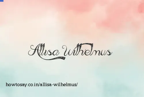 Allisa Wilhelmus