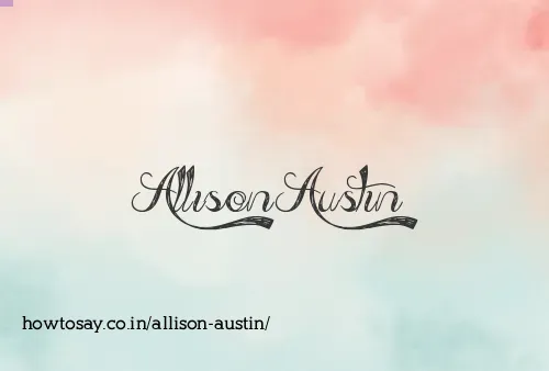 Allison Austin