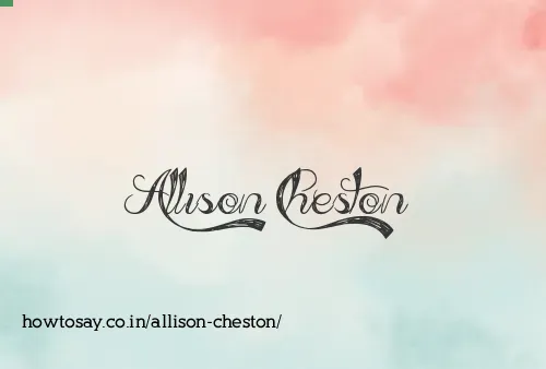Allison Cheston