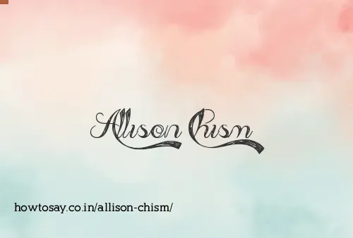 Allison Chism