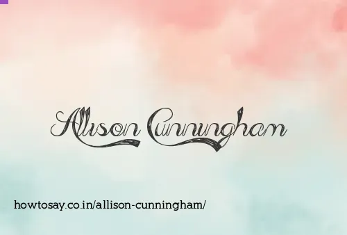 Allison Cunningham