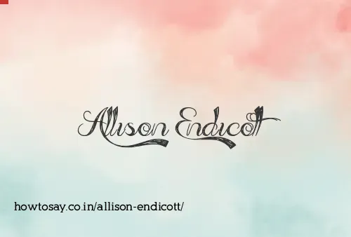 Allison Endicott