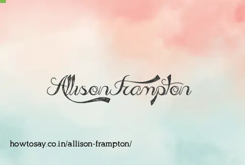 Allison Frampton