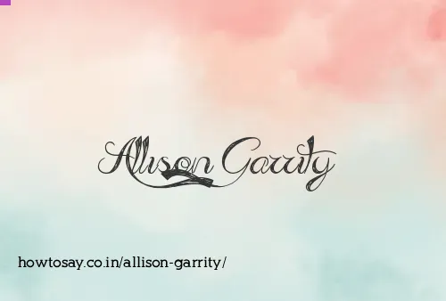 Allison Garrity