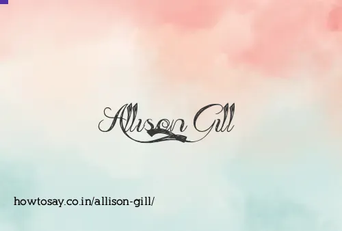 Allison Gill