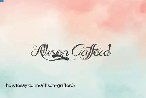 Allison Grifford