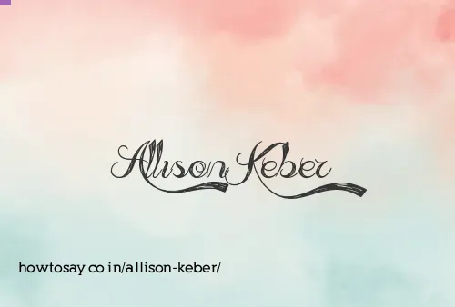 Allison Keber