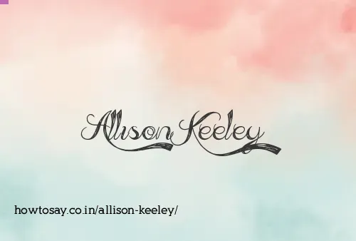 Allison Keeley