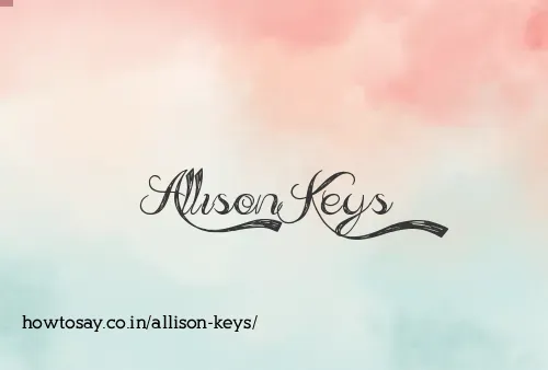 Allison Keys