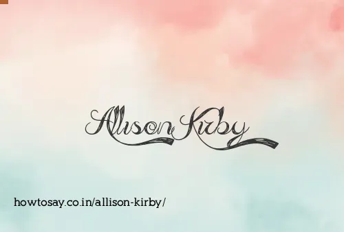 Allison Kirby