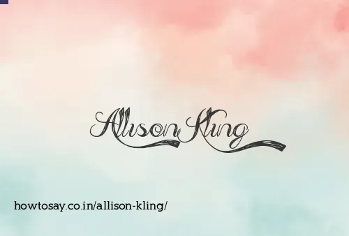 Allison Kling