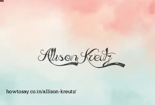 Allison Kreutz