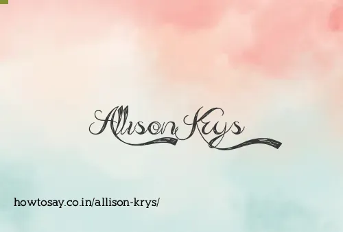 Allison Krys