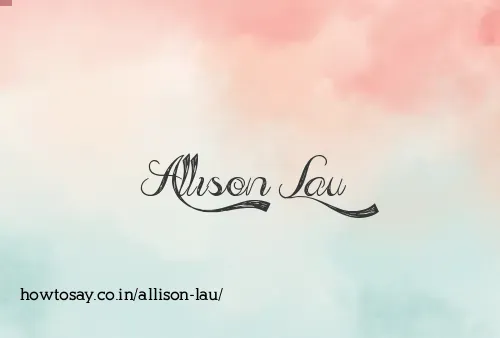 Allison Lau