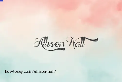 Allison Nall