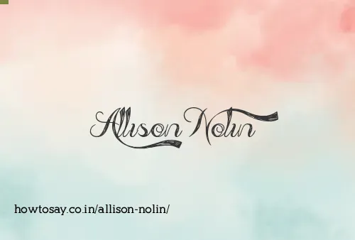 Allison Nolin