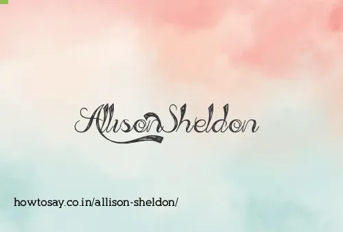 Allison Sheldon