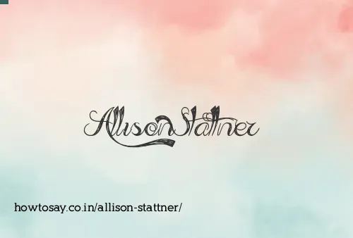 Allison Stattner