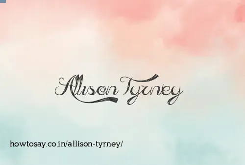 Allison Tyrney