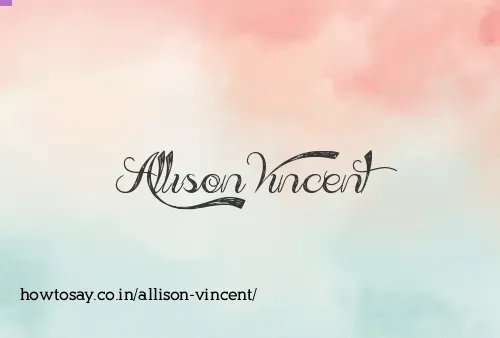 Allison Vincent