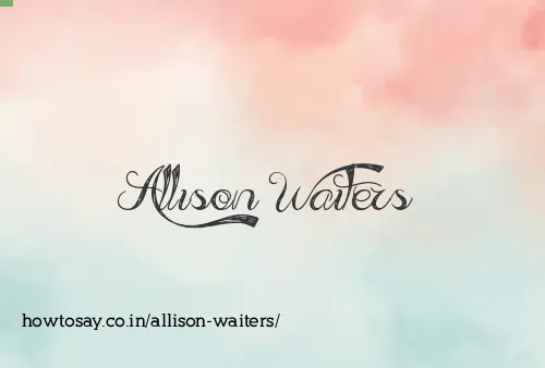 Allison Waiters