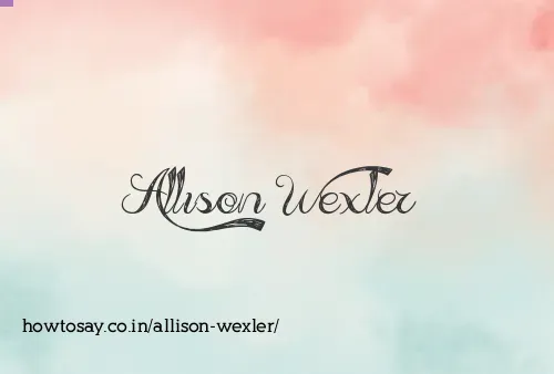 Allison Wexler