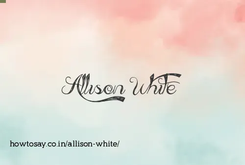 Allison White