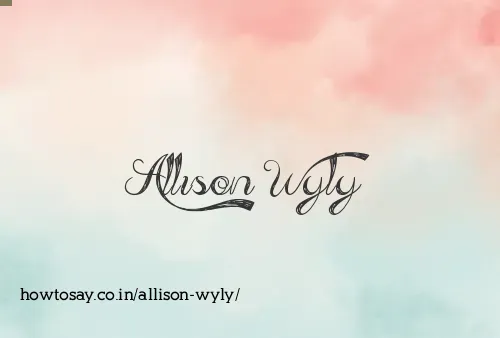 Allison Wyly