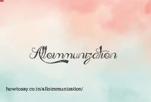Alloimmunization