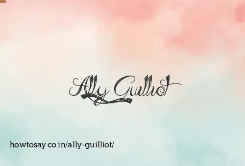 Ally Guilliot