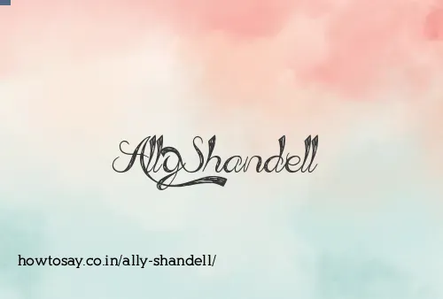 Ally Shandell