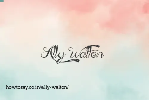 Ally Walton