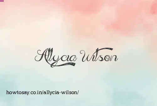 Allycia Wilson