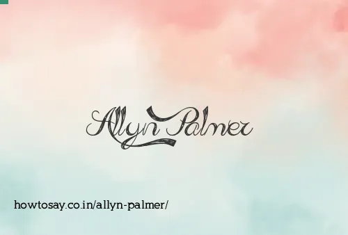 Allyn Palmer