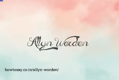 Allyn Worden