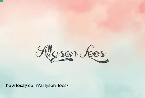 Allyson Leos