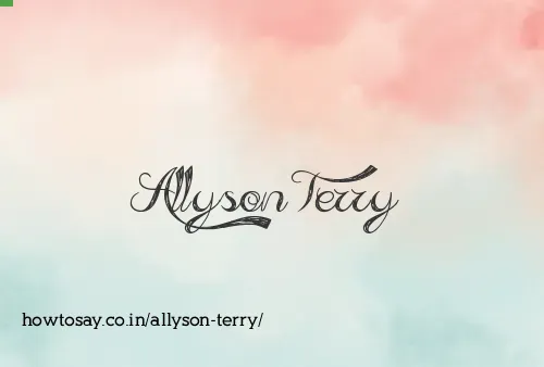 Allyson Terry