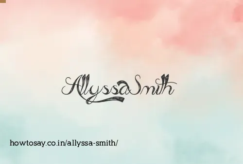 Allyssa Smith
