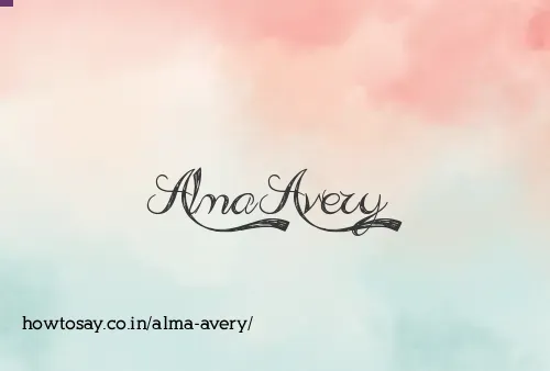 Alma Avery