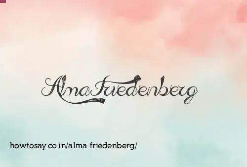 Alma Friedenberg